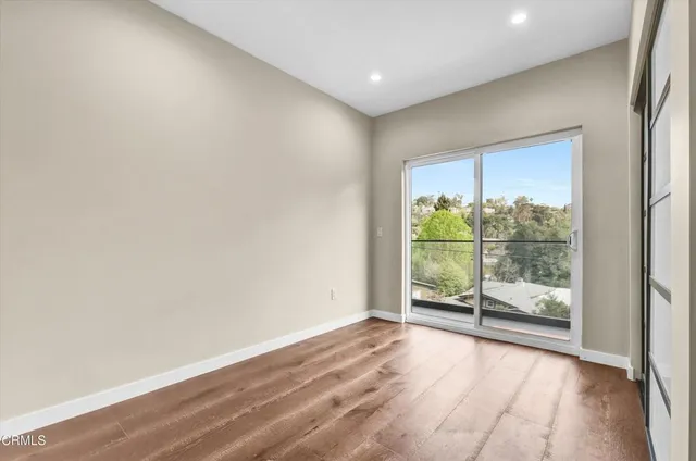 a view of empty room