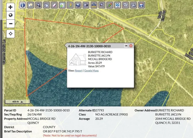 $200,000 | Xxx McCall Bridge Road, Quincy, FL 32351