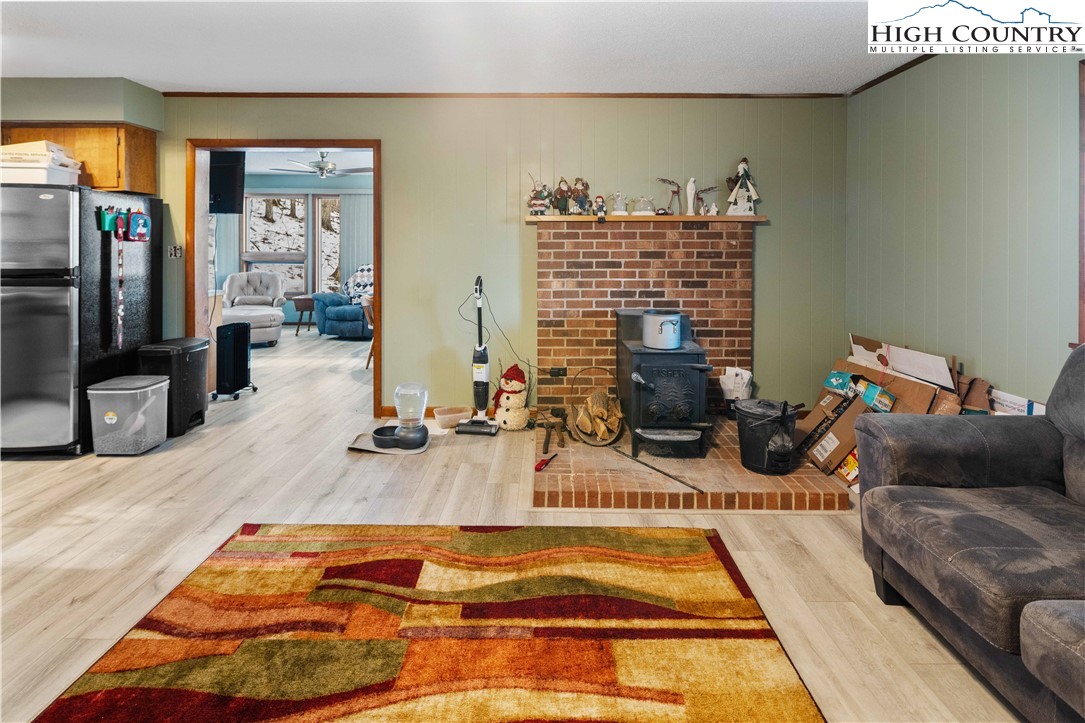 178 Green Knob Mountain Road Boone, NC 28607 - Photo 36 of 49 a room with two bed and a flat screen tv