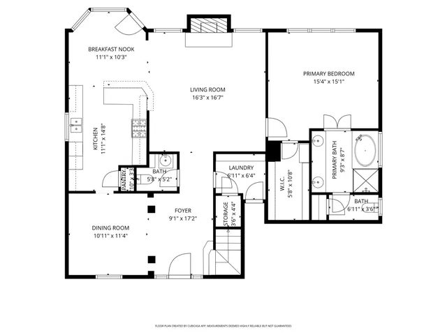 a picture of a floor plan