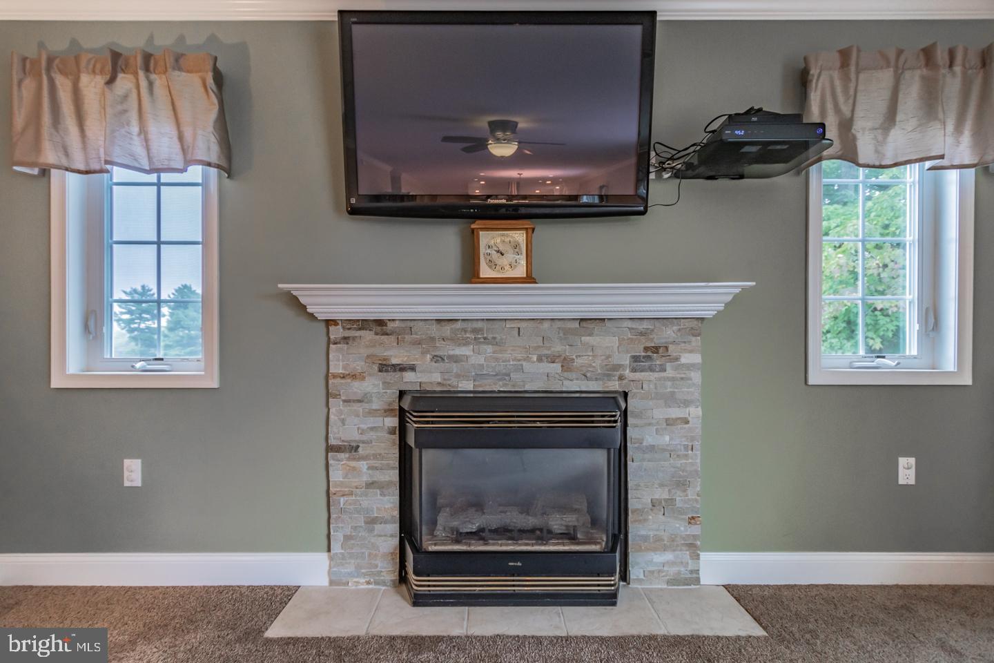 1010 Sweetbriar Road Perkasie, PA 18944 - Photo 29 of 52 Fireplace in Family room