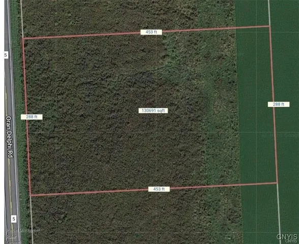 $59,500 | Lot4 Oran Delphi Road, Manlius, NY 13104
