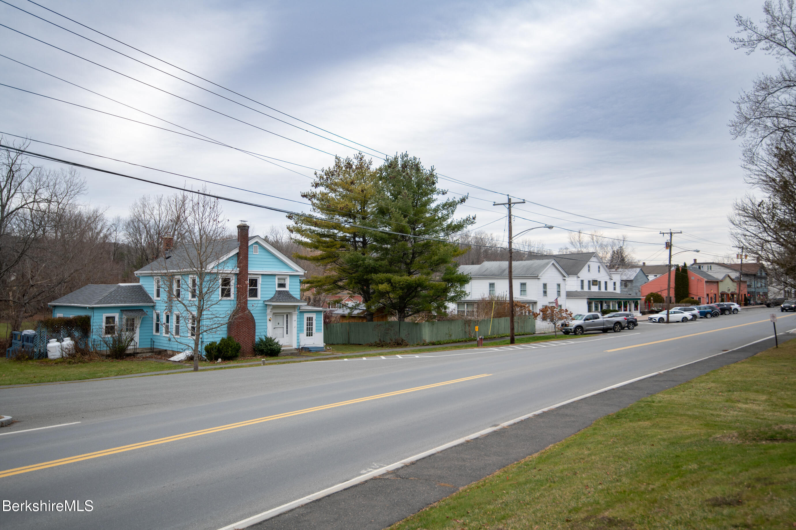 44 Main Street West Stockbridge, MA 01266 - Photo 28 of 28 a view of a city street from a house