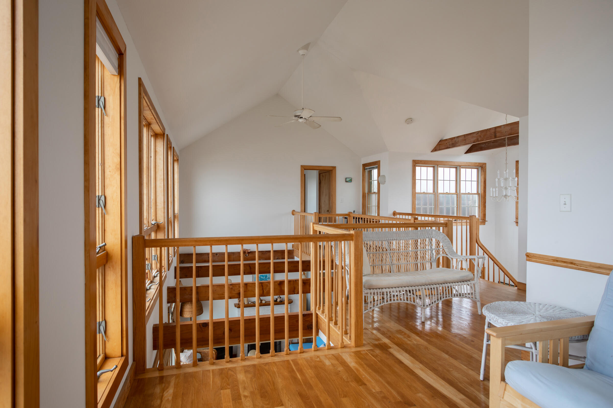 35 Bayberry Lane Eastham, MA 02642 - Photo 23 of 42 a view of entryway with wooden floor and windows
