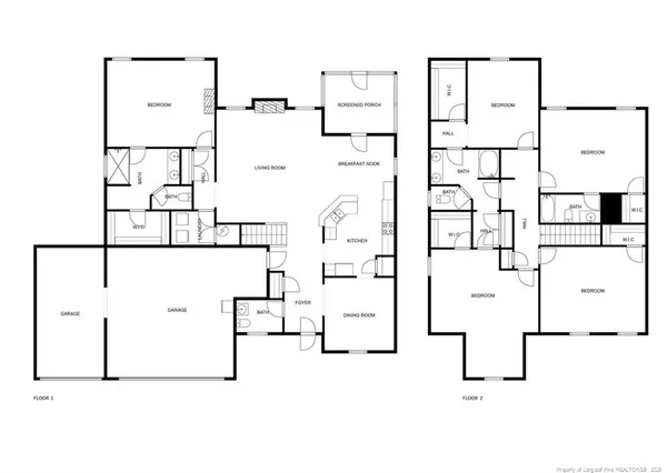 a picture of a floor plan