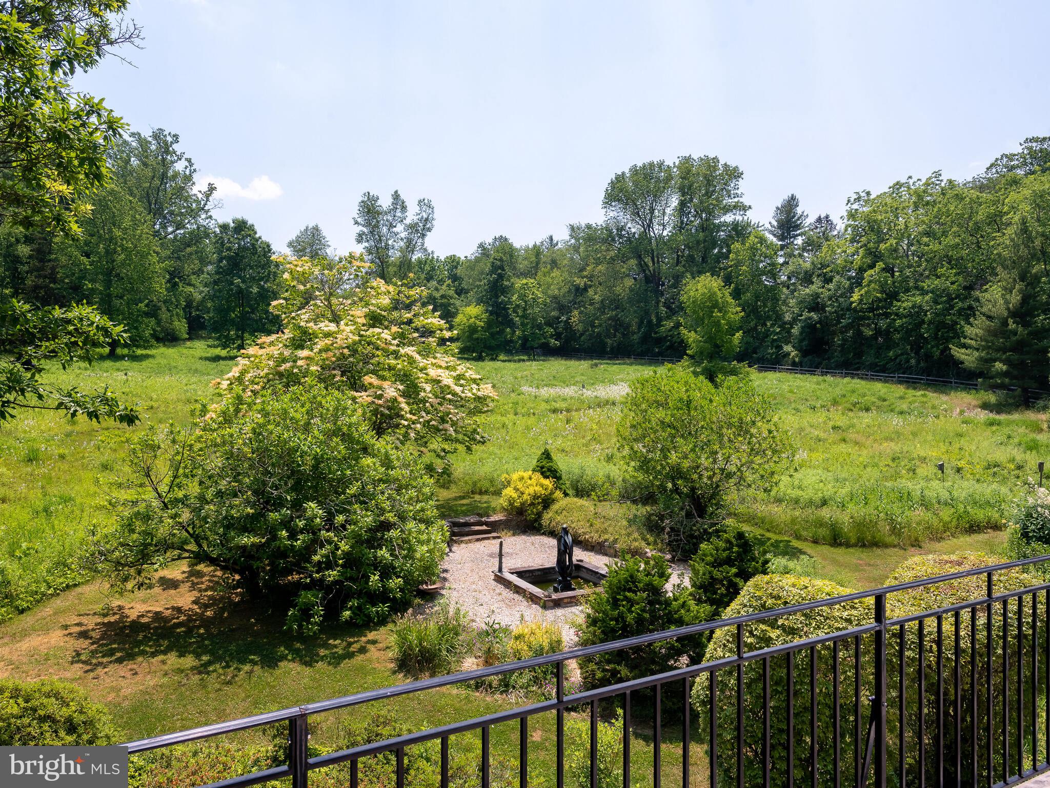 9 Marlborough Road Newtown Square, PA 19073 - Photo 56 of 83 View from Terrace off Breakfast room