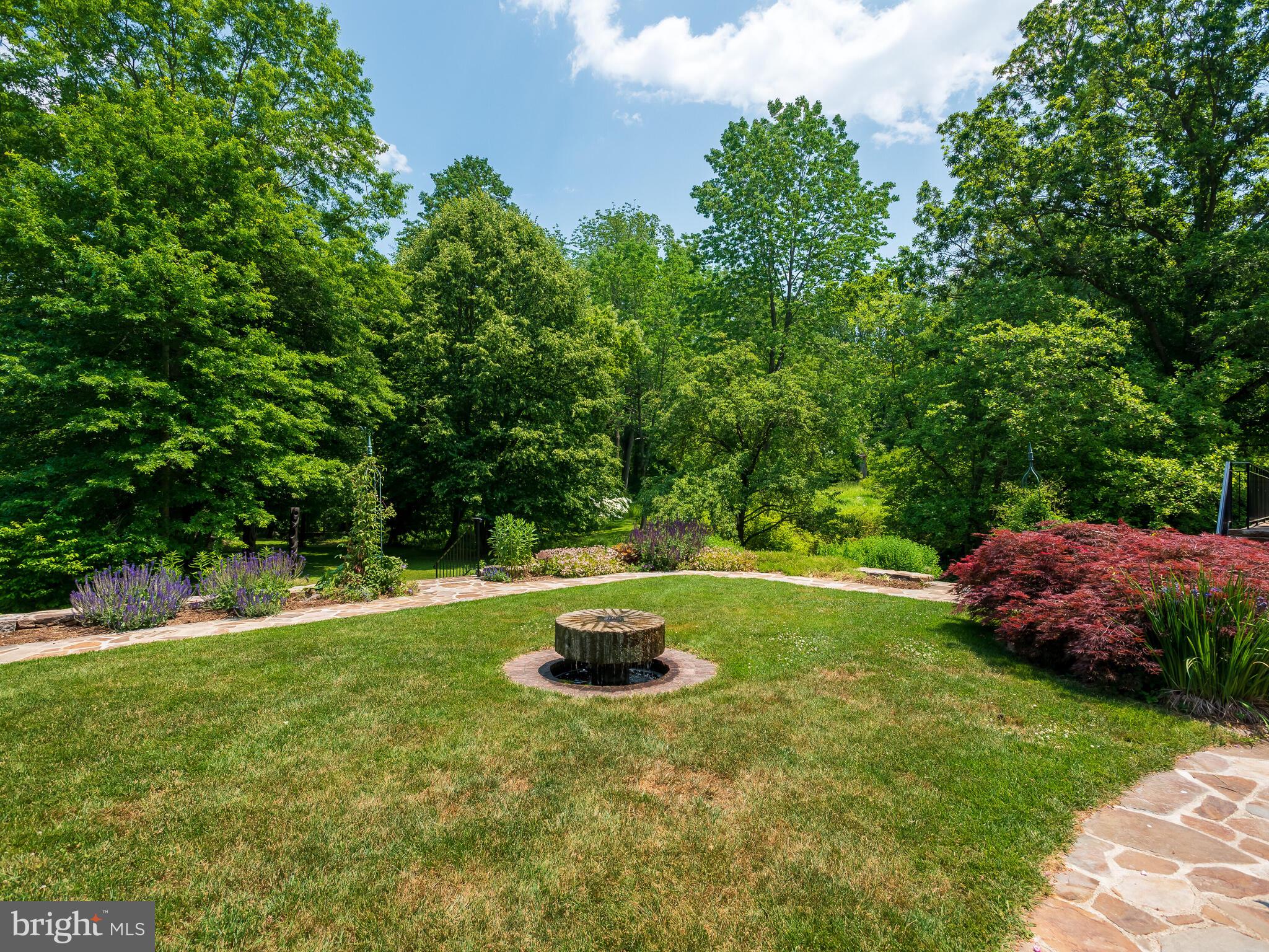 9 Marlborough Road Newtown Square, PA 19073 - Photo 65 of 83 Millstone Fountain Welcomes Guests