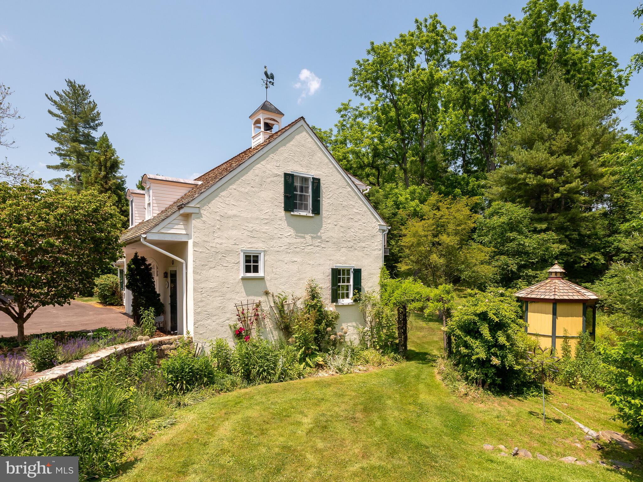9 Marlborough Road Newtown Square, PA 19073 - Photo 66 of 83 Side Facade of Garage & Guest Apt.