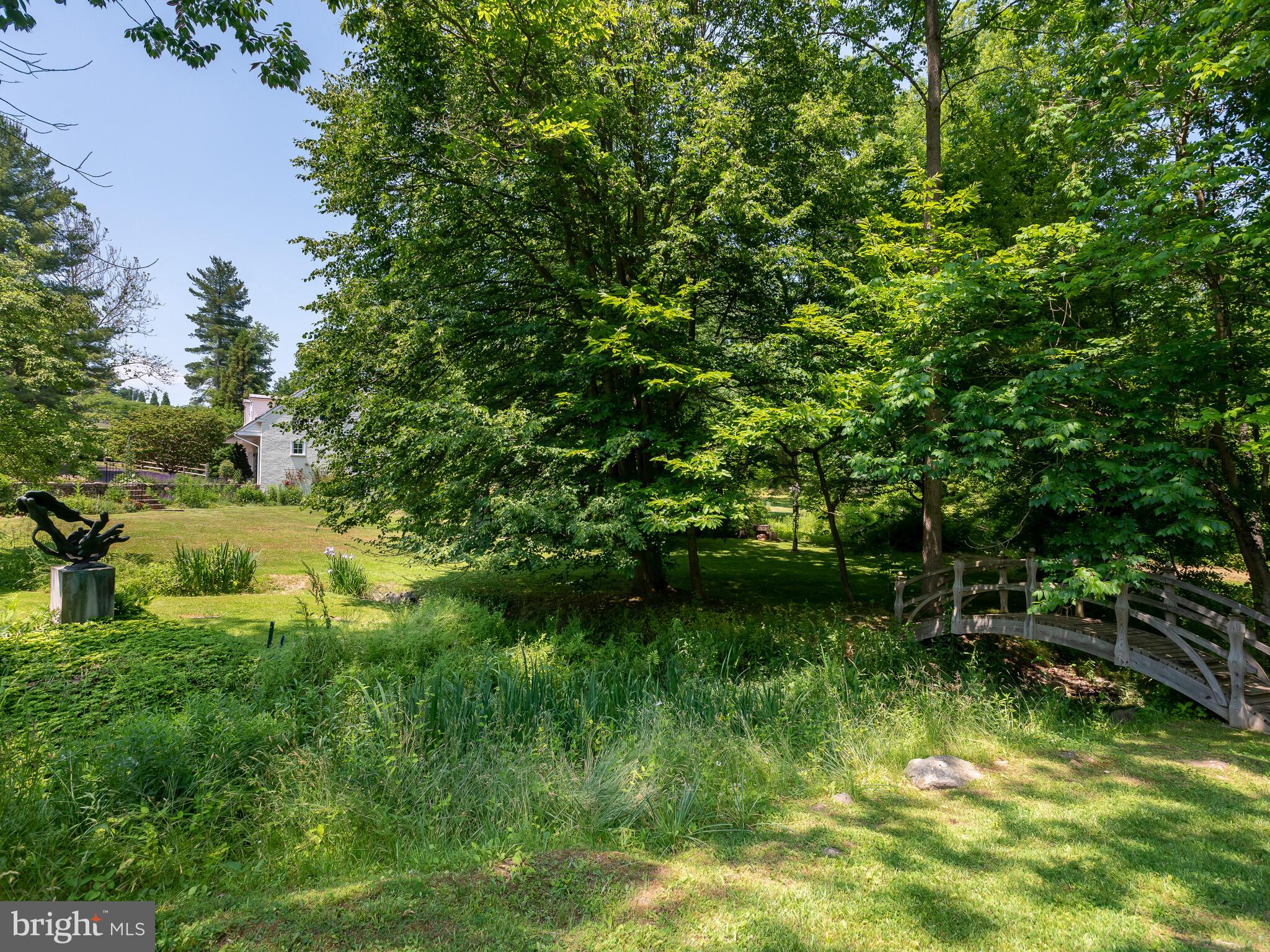 9 Marlborough Road Newtown Square, PA 19073 - Photo 71 of 83 Bridge Over Stream