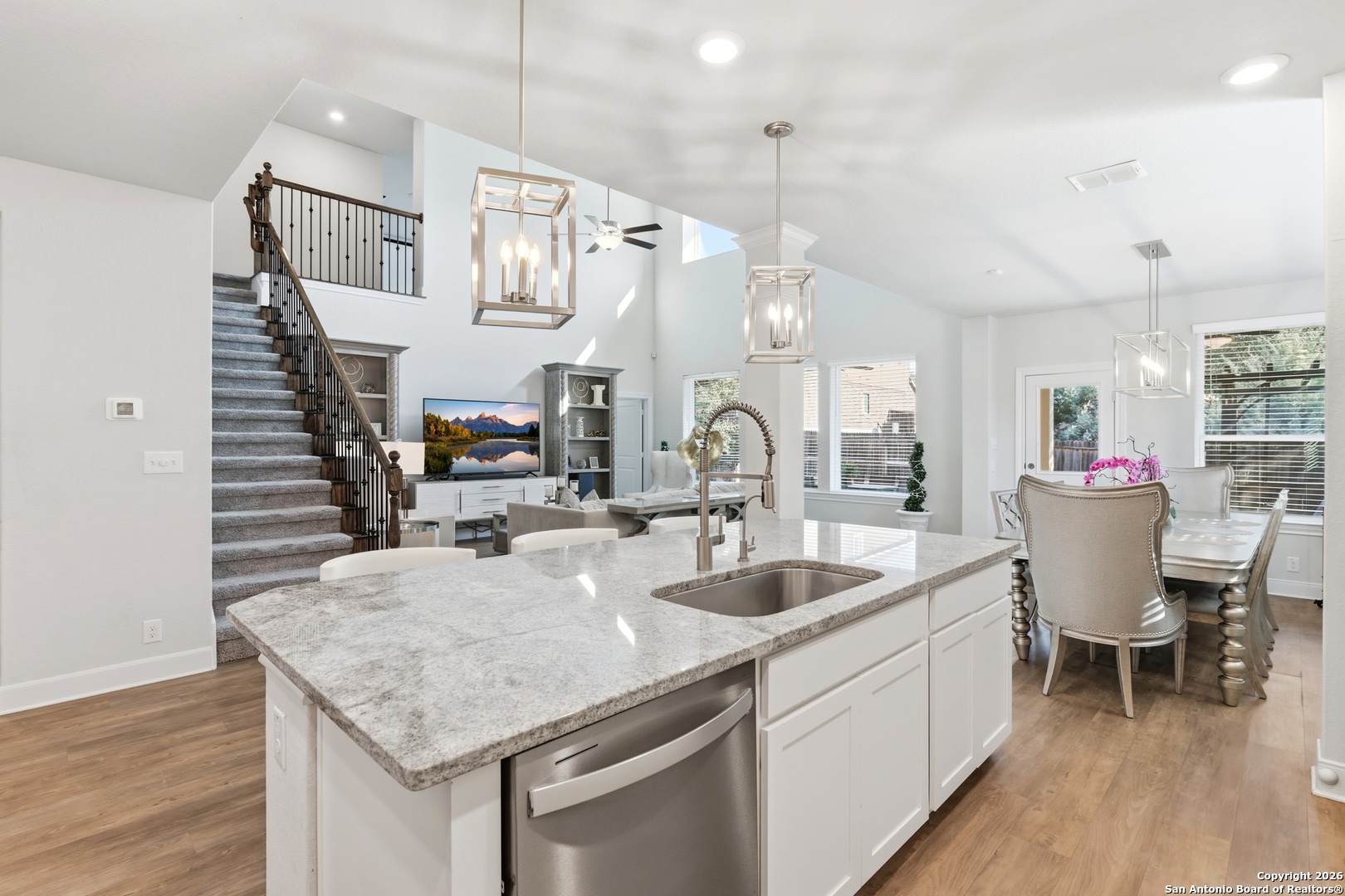 8334 Two Winds San Antonio, TX 78255 - Photo 12 of 39 a kitchen with sink and refrigerator