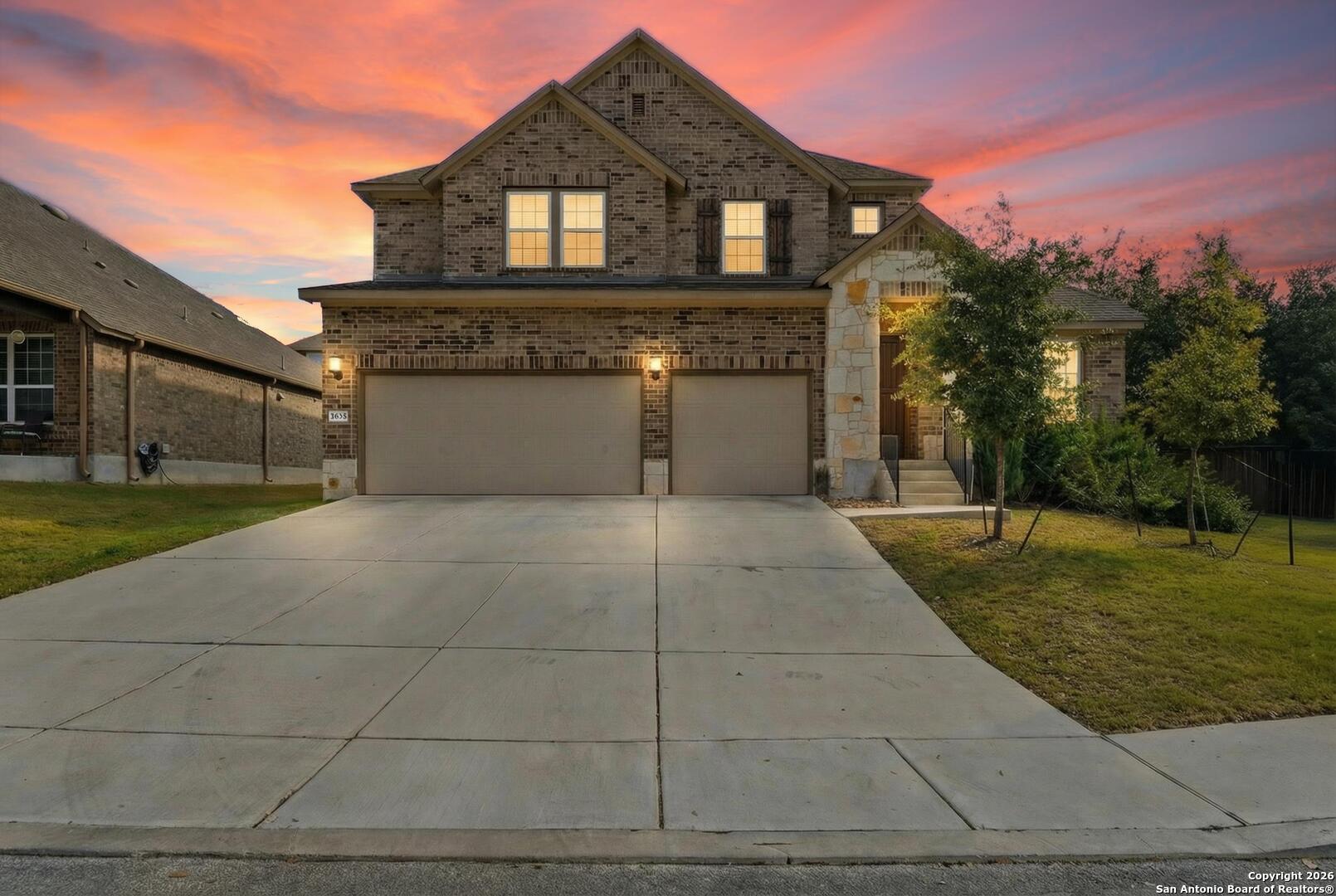 8334 Two Winds San Antonio, TX 78255 - Photo 25 of 39 a view of a house with a yard