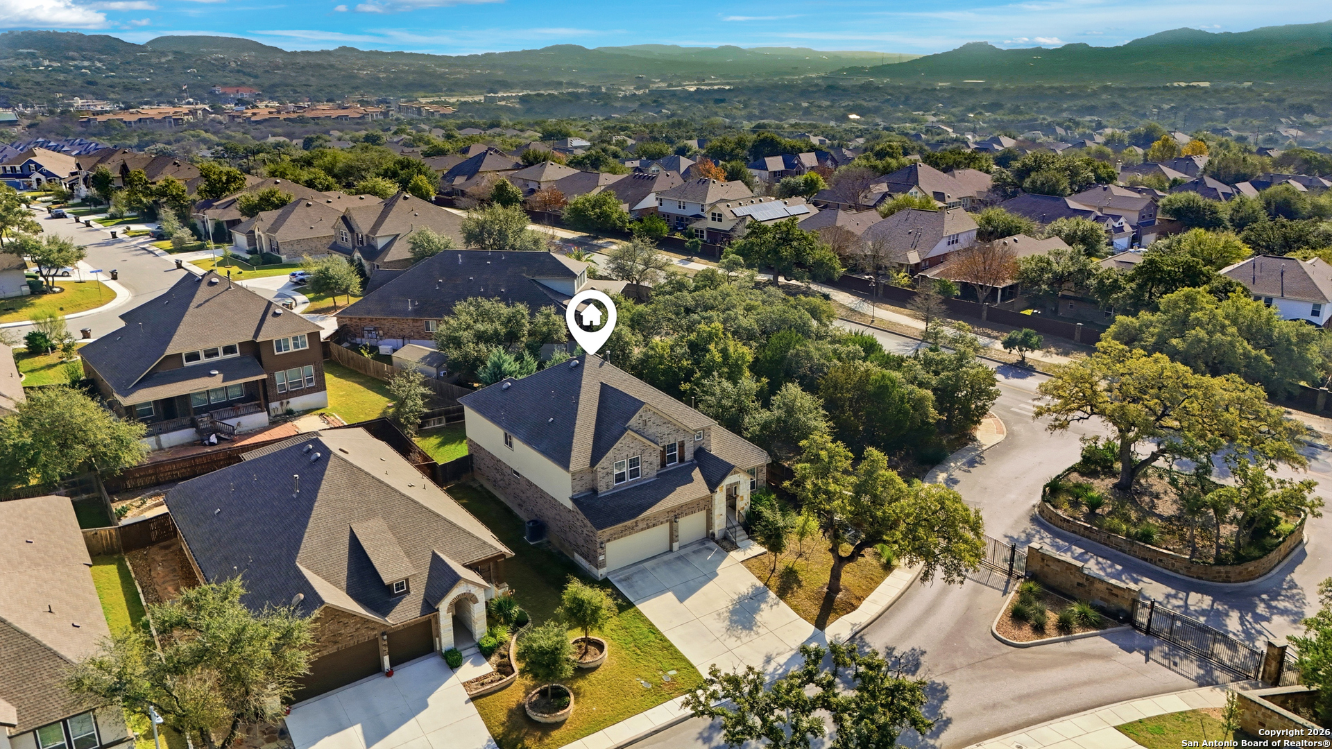 8334 Two Winds San Antonio, TX 78255 - Photo 6 of 39 an aerial view of multiple house