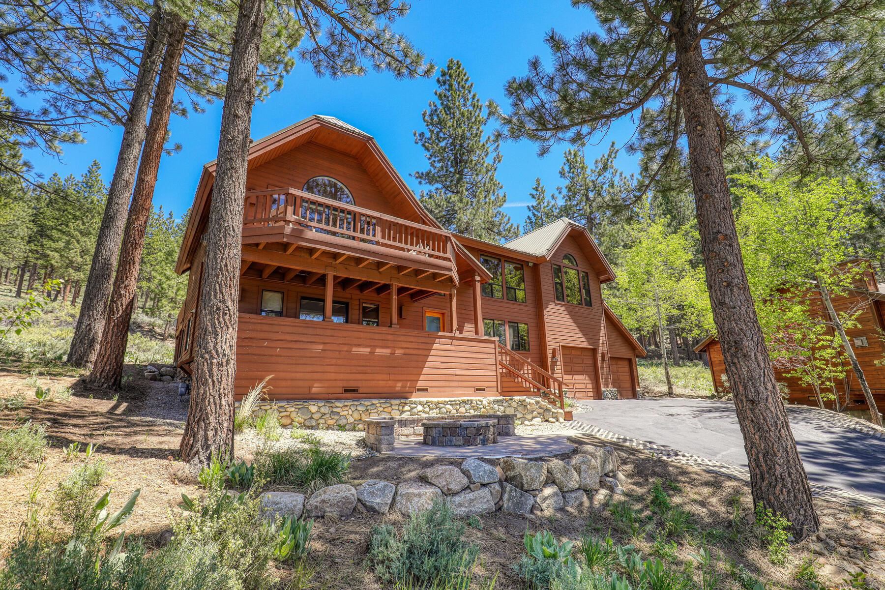 397 Skidder Trail Truckee, CA 96161 - Photo 2 of 21 a front view of a house with a yard