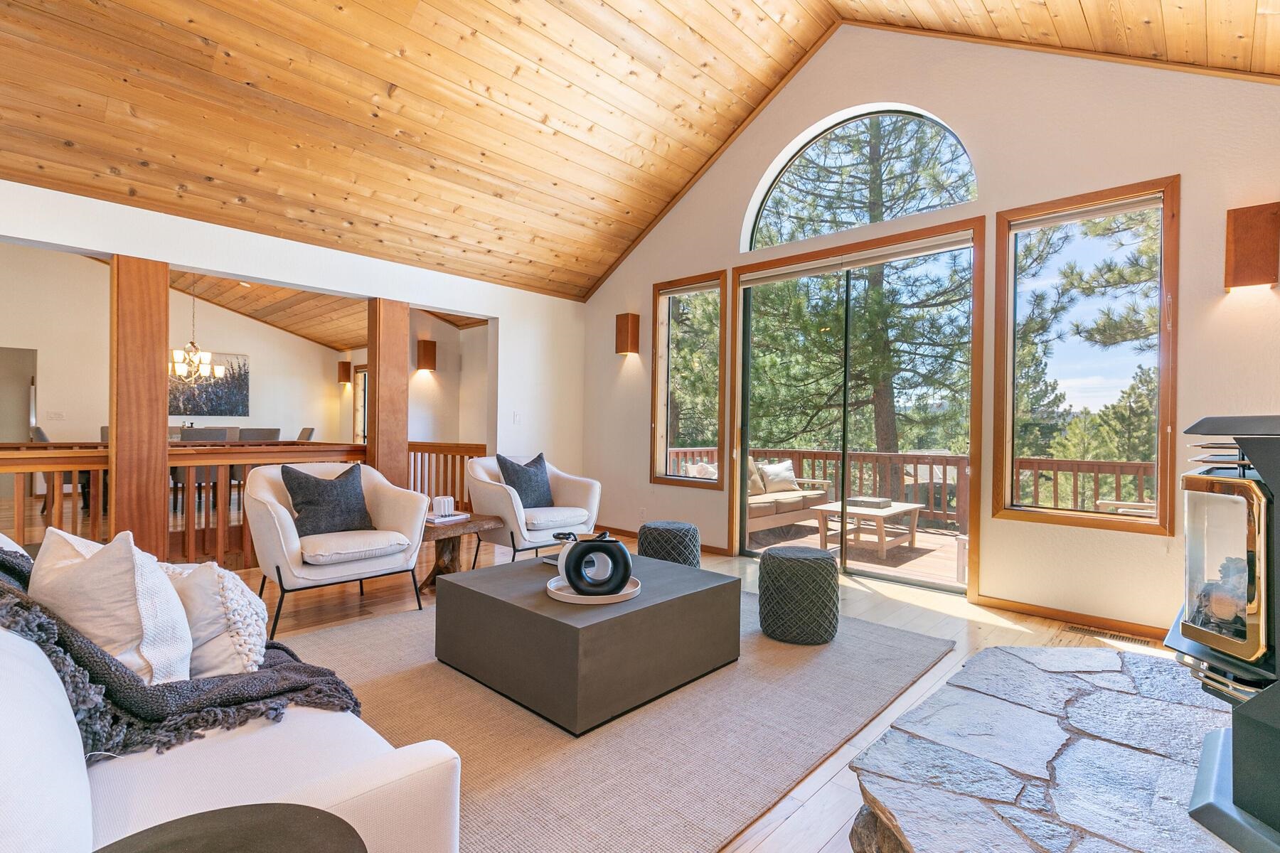 397 Skidder Trail Truckee, CA 96161 - Photo 10 of 21 a living room with furniture and a large window