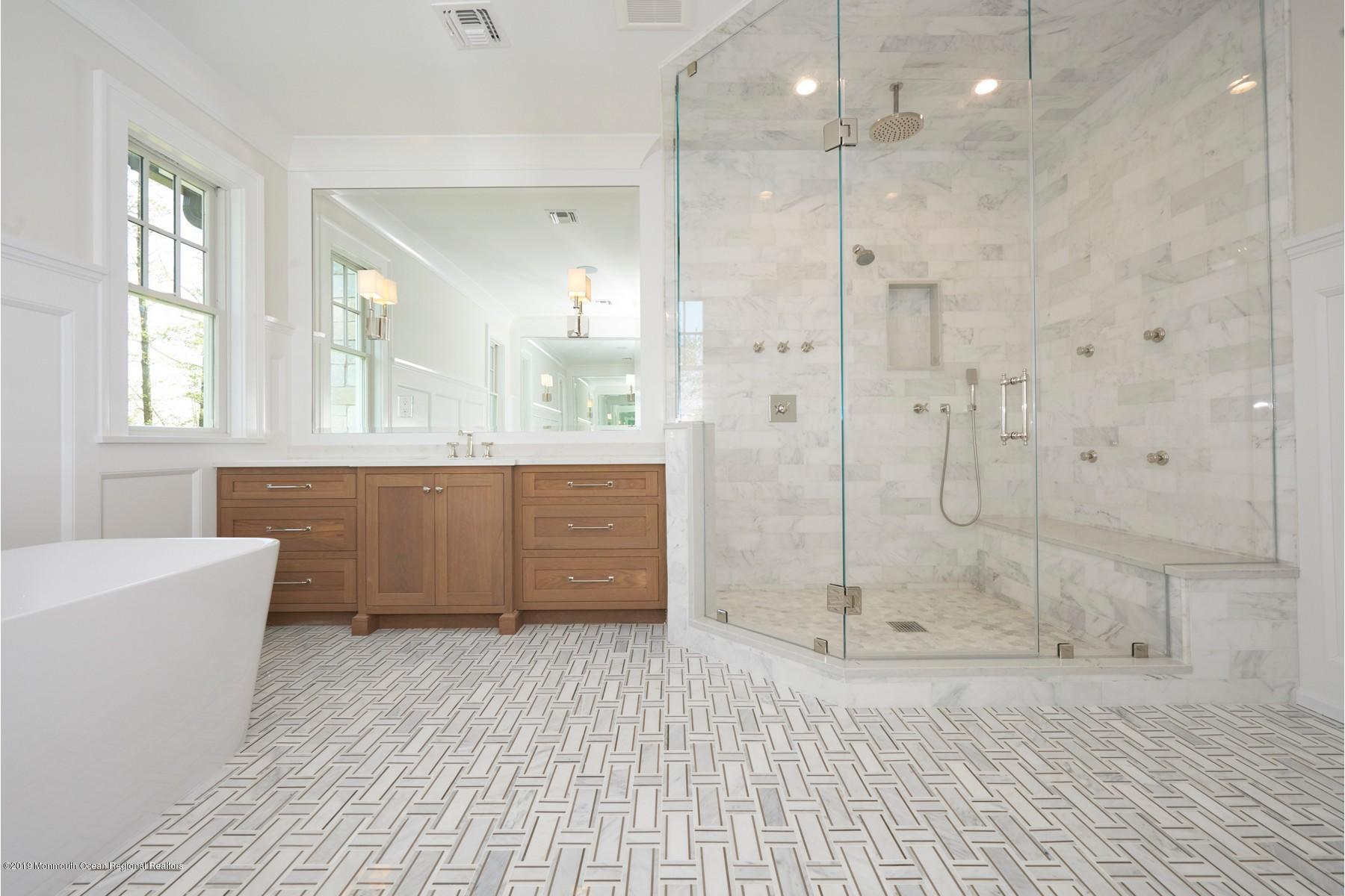 22 Conover Lane Rumson, NJ 07760 - Photo 17 of 25 Sleek Master Bath