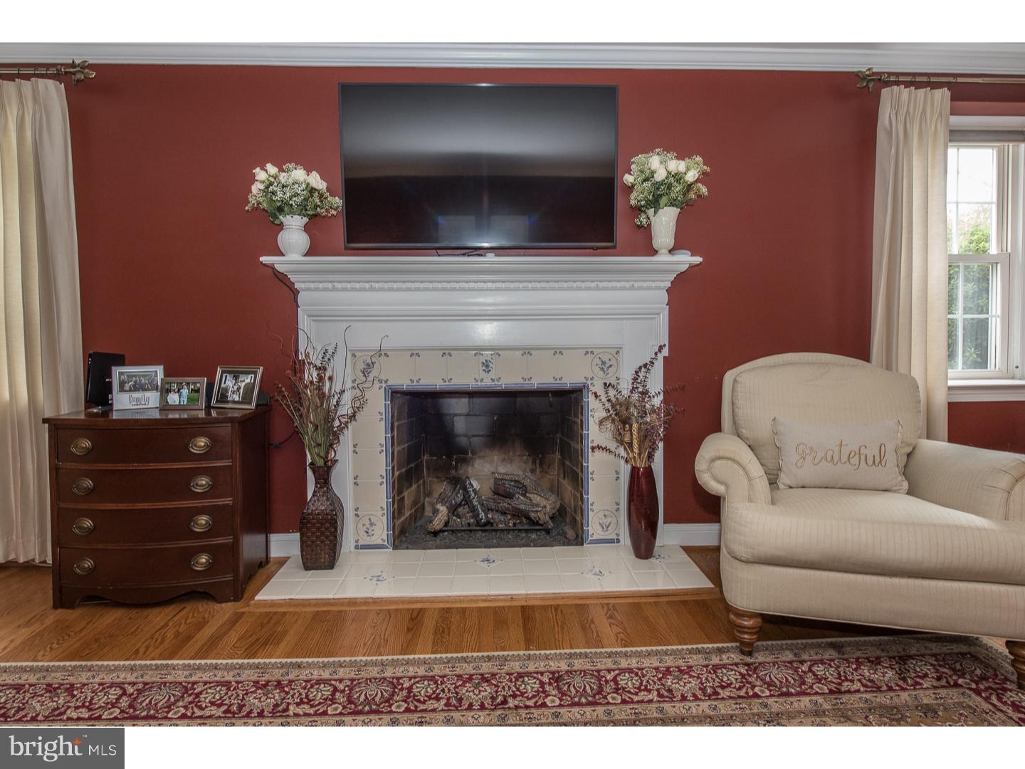 545 Andrew Road Springfield, PA 19064 - Photo 6 of 25 Fireplace