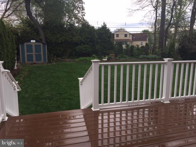 58 Home Road Hatboro, PA 19040 - Photo 12 of 50 Large "Trex" deck overlooks beautiful back yard.