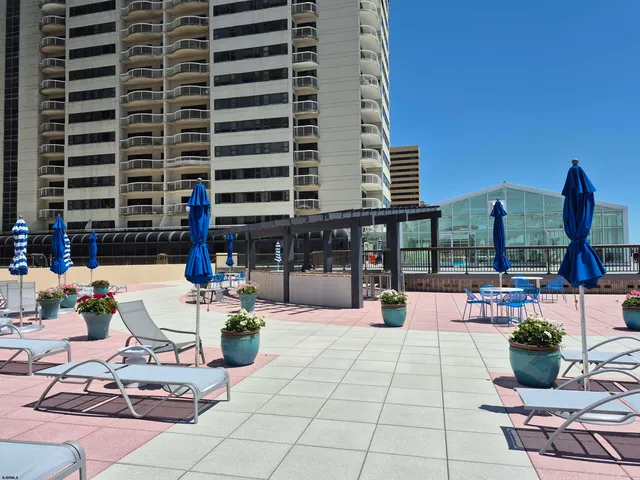 a view of city and ocean