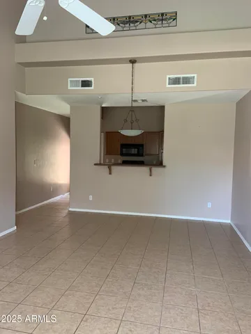 a view of a livingroom with furniture