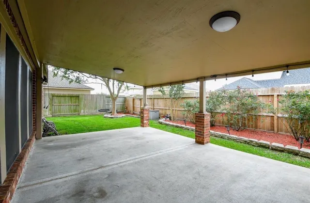 a view of outdoor space and porch