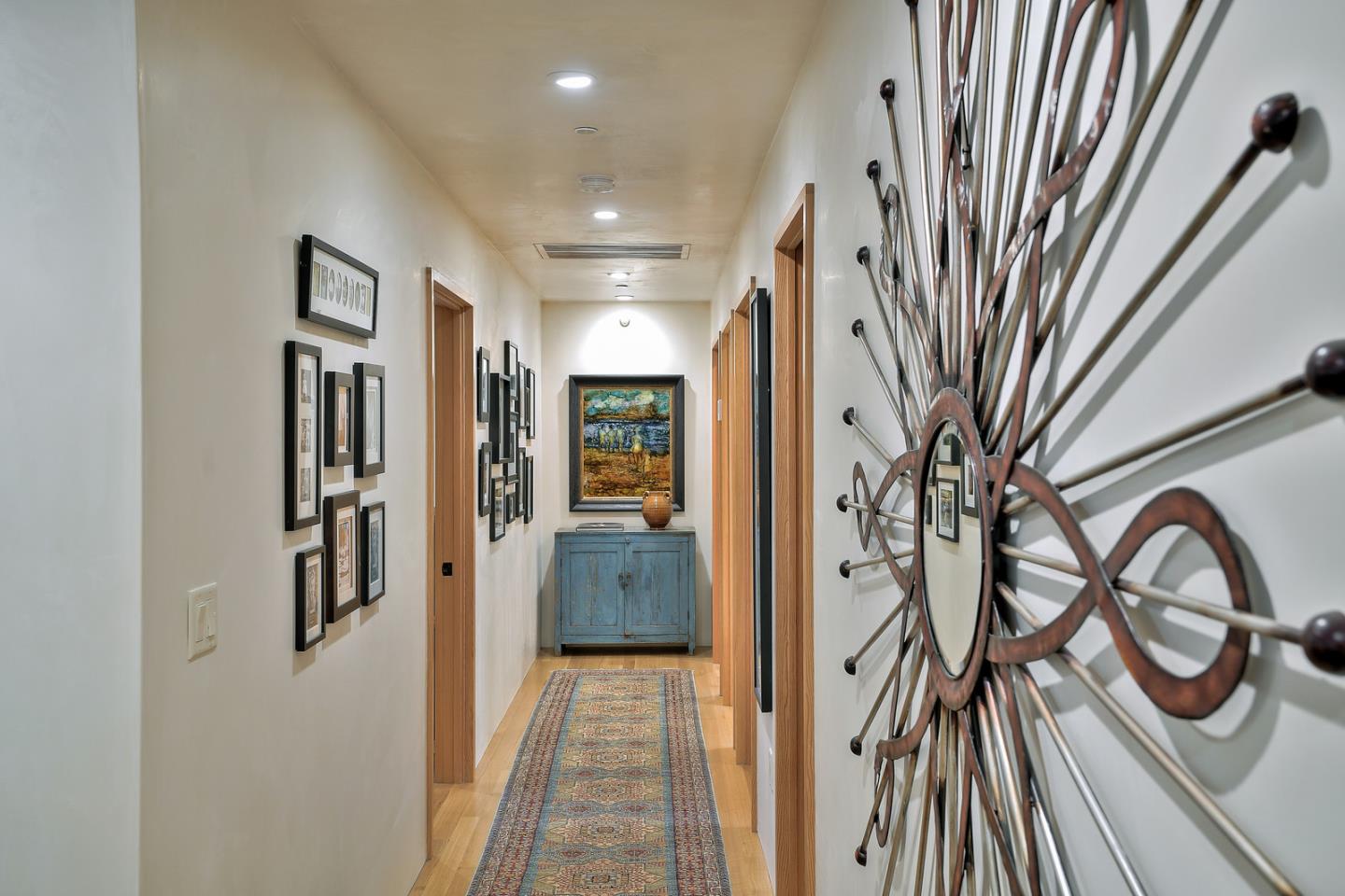24651 Cabrillo Street Carmel, CA 93923 - Photo 14 of 42 a view of an entryway with wooden floor and door
