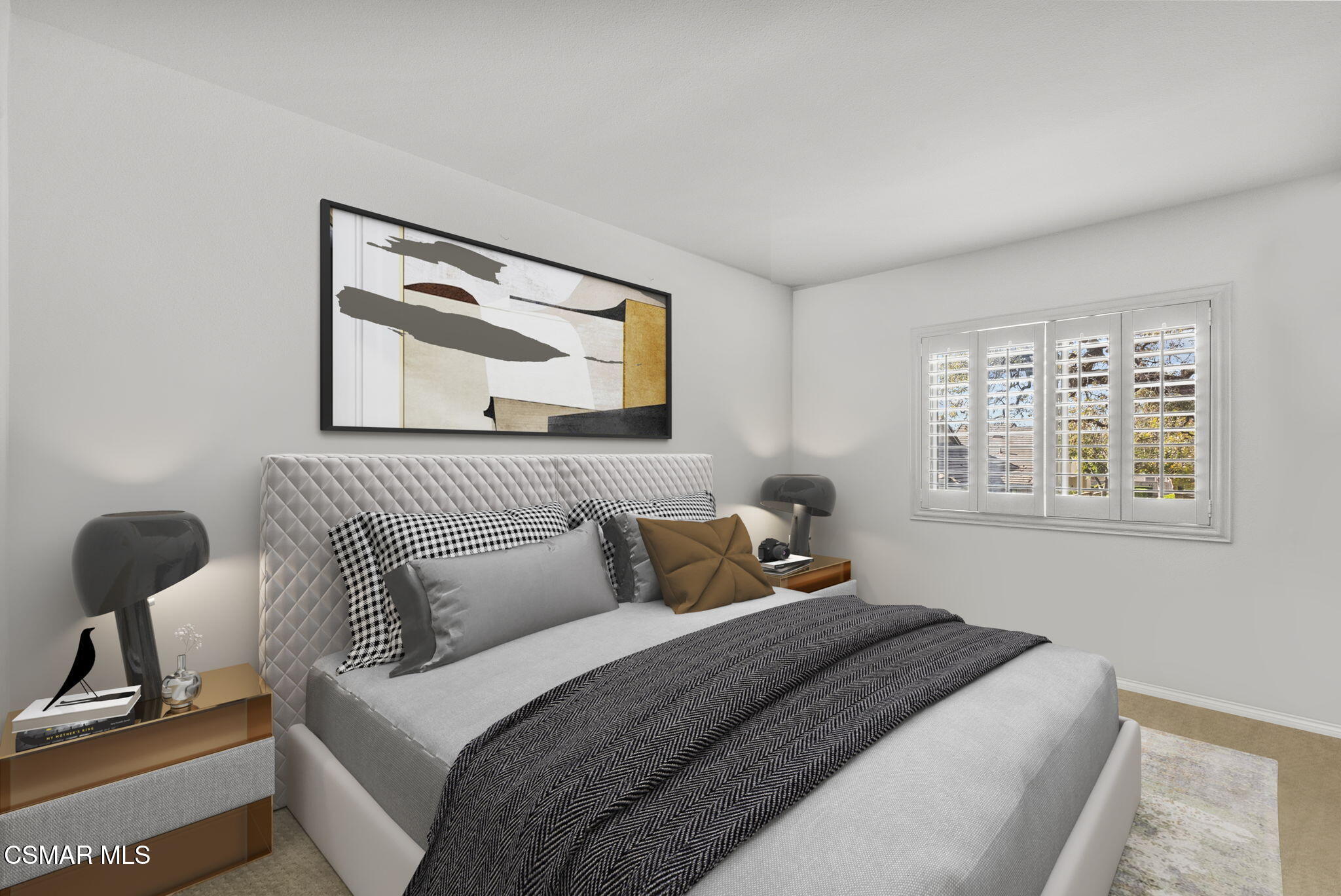 2046 Freesia Avenue Simi Valley, CA 93063 - Photo 24 of 33 a bedroom with a bed and a window