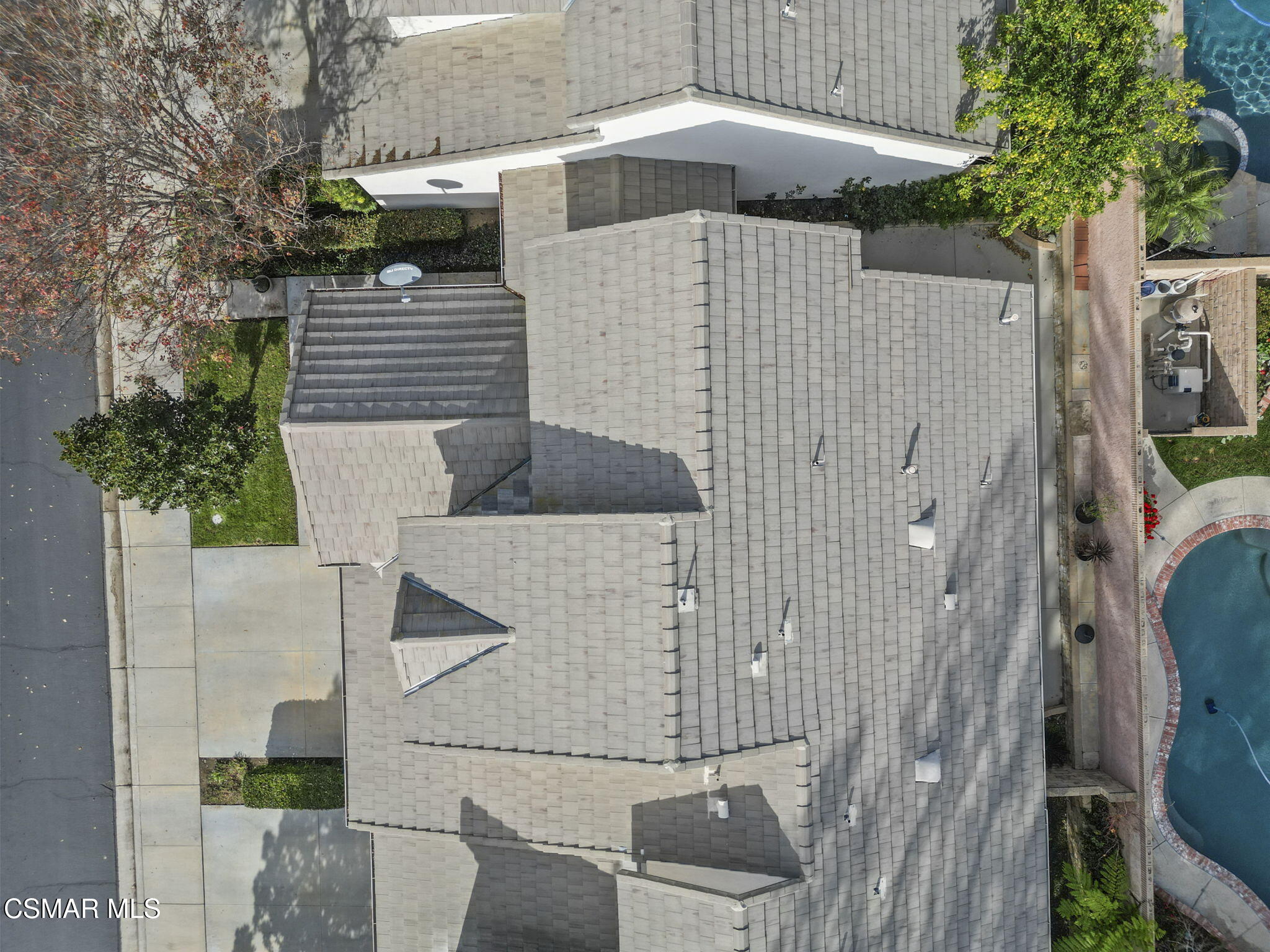 2046 Freesia Avenue Simi Valley, CA 93063 - Photo 3 of 33 a aerial view of a house with a yard