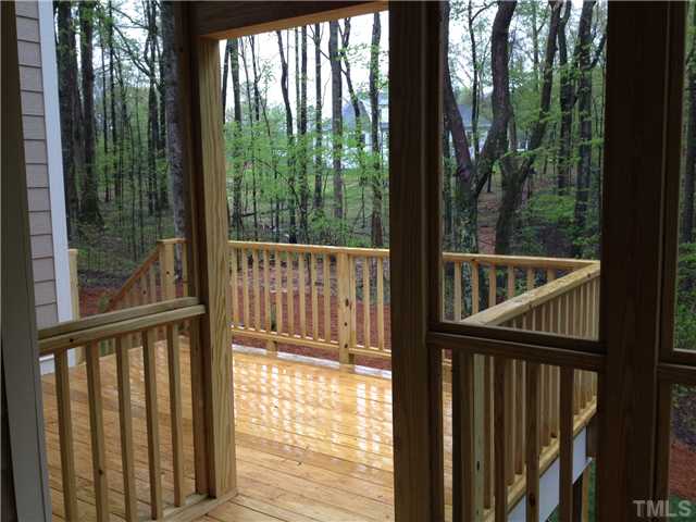 7113 Carries Reach Way, Unit 4 Raleigh, NC 27614 - Photo 25 of 25 Grilling Deck off Screened Porch
