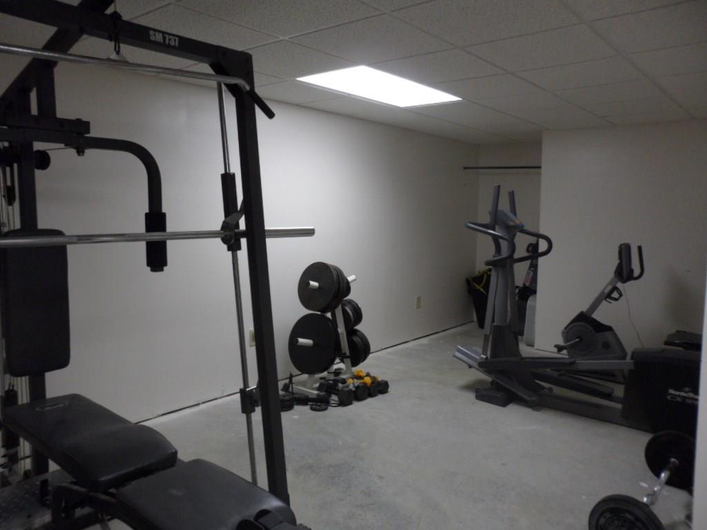 105 Steel Hill Road Mount Morris, PA 15349 - Photo 22 of 23 LOWER LEVEL FITNESS ROOM