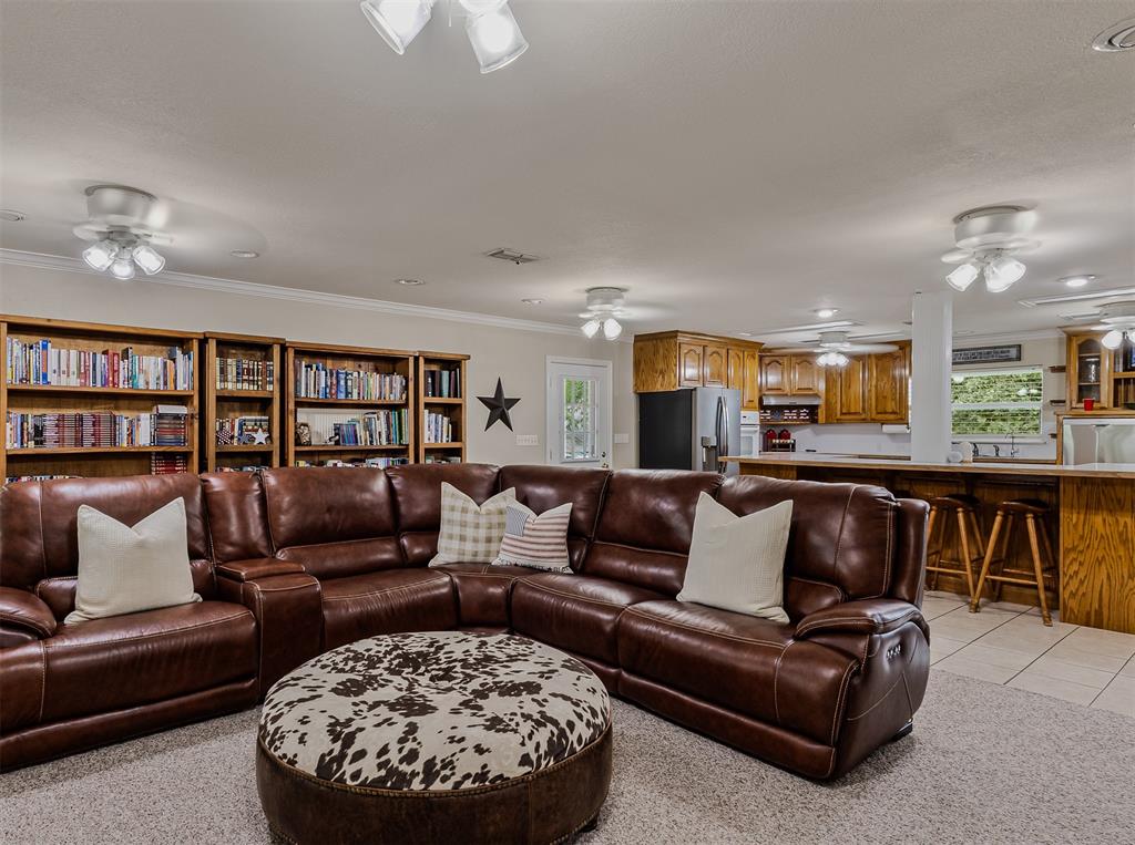 339 Colwell Road Forestburg, TX 76239 - Photo 7 of 31 Open living room of 339 Colwell Rd in Forestburg, TX