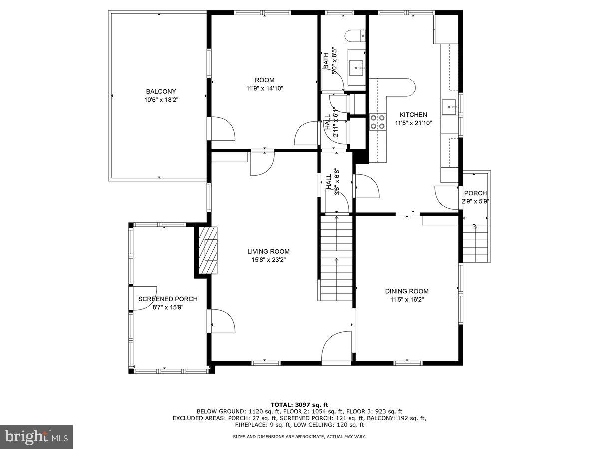 26618 Ridge Road Damascus, MD 20872 - Photo 62 of 65 Main Level Floor Plan