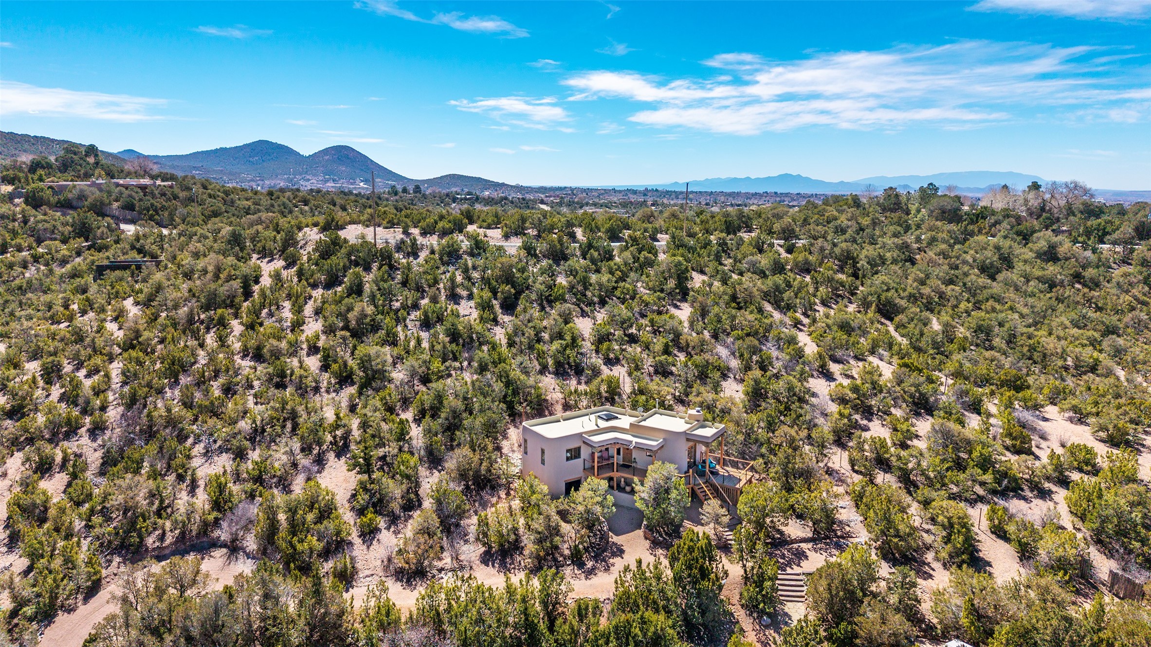 1204 Bandolina Road Santa Fe, NM 87501 - Photo 55 of 69 Aerial view of Casita