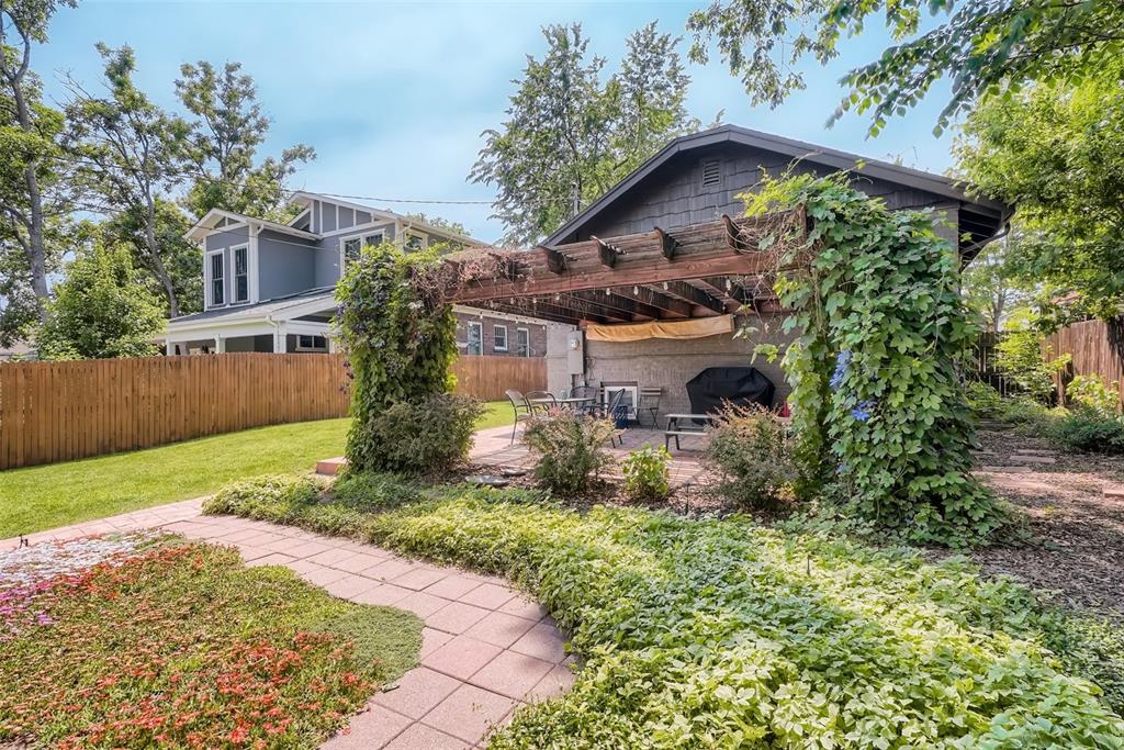 4140 Decatur Street Denver, CO 80211 - Photo 26 of 33 a front view of a house with garden