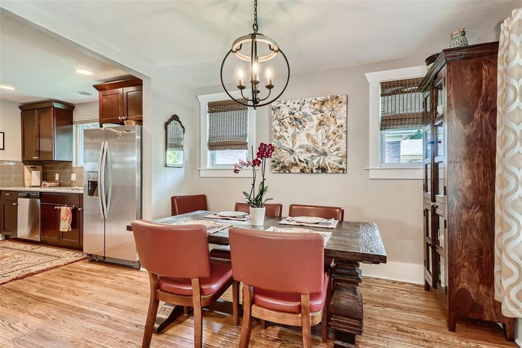 4140 Decatur Street Denver, CO 80211 - Photo 6 of 33 a view of a dining room with furniture window and wooden floor