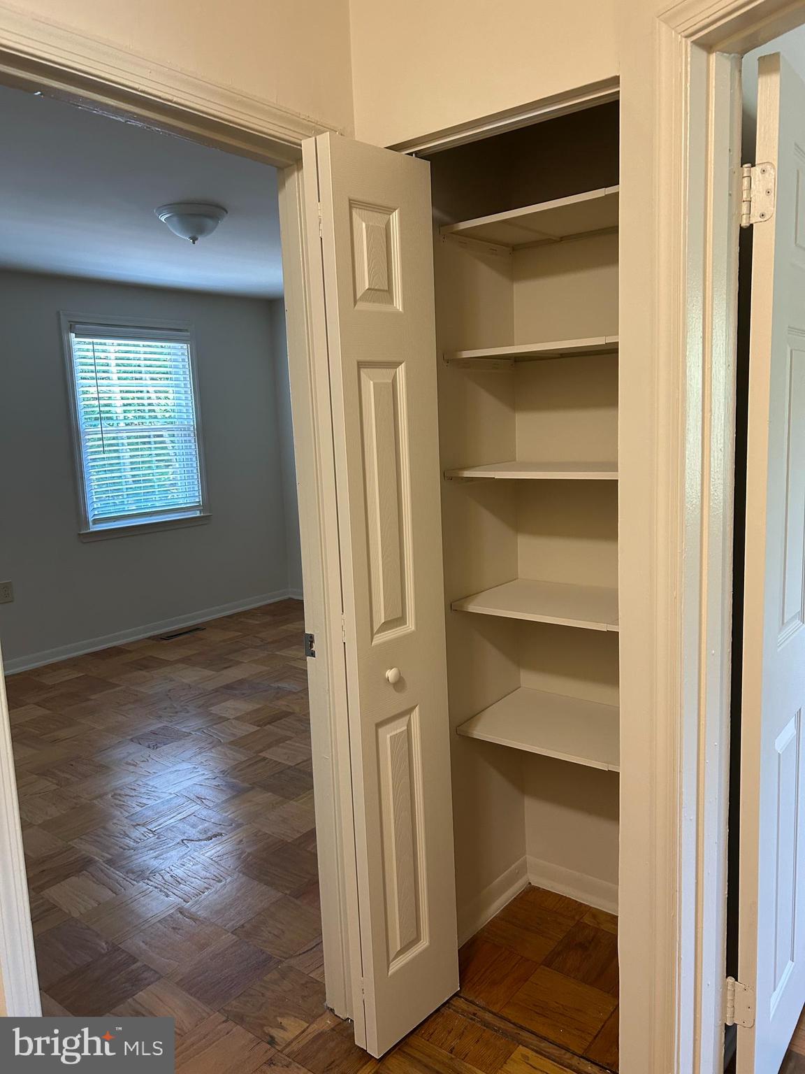 1600 Ruxton Road, Unit B4 Baltimore, MD 21204 - Photo 17 of 21 a view of walk in closet with empty racks