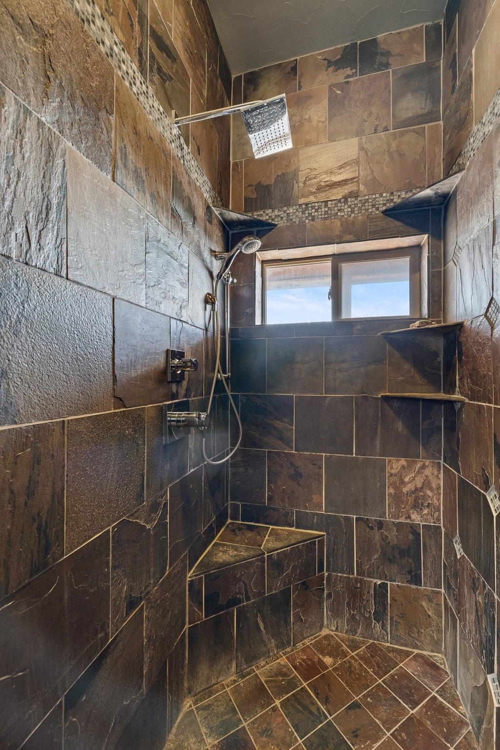 1292 Upper Turtle Creek Road Kerrville, TX 78028 - Photo 19 of 40 Bathroom featuring tiled shower