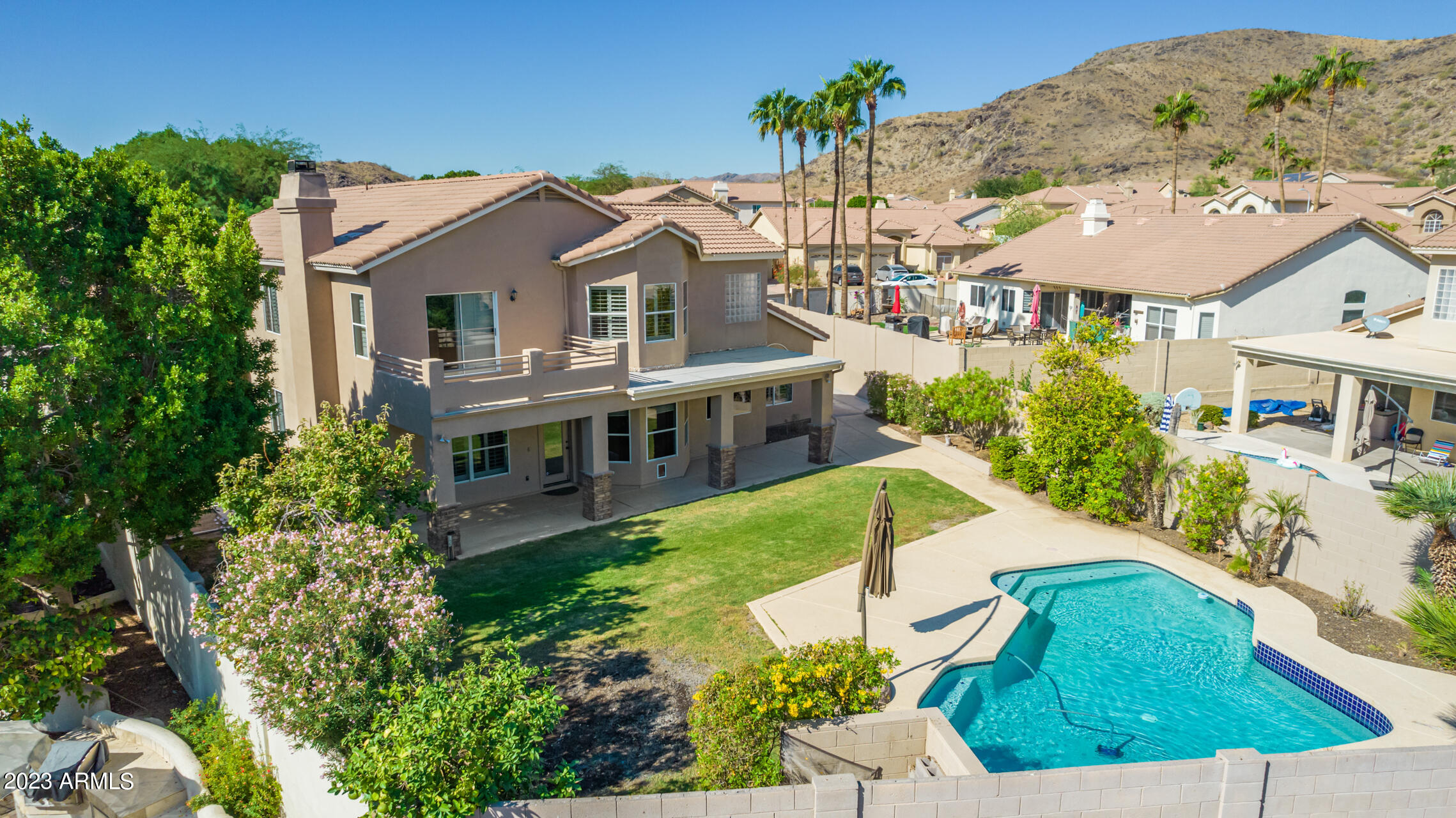 3160 East Desert Willow Road Phoenix, AZ 85048 - Photo 11 of 77 Stunning Backyard
