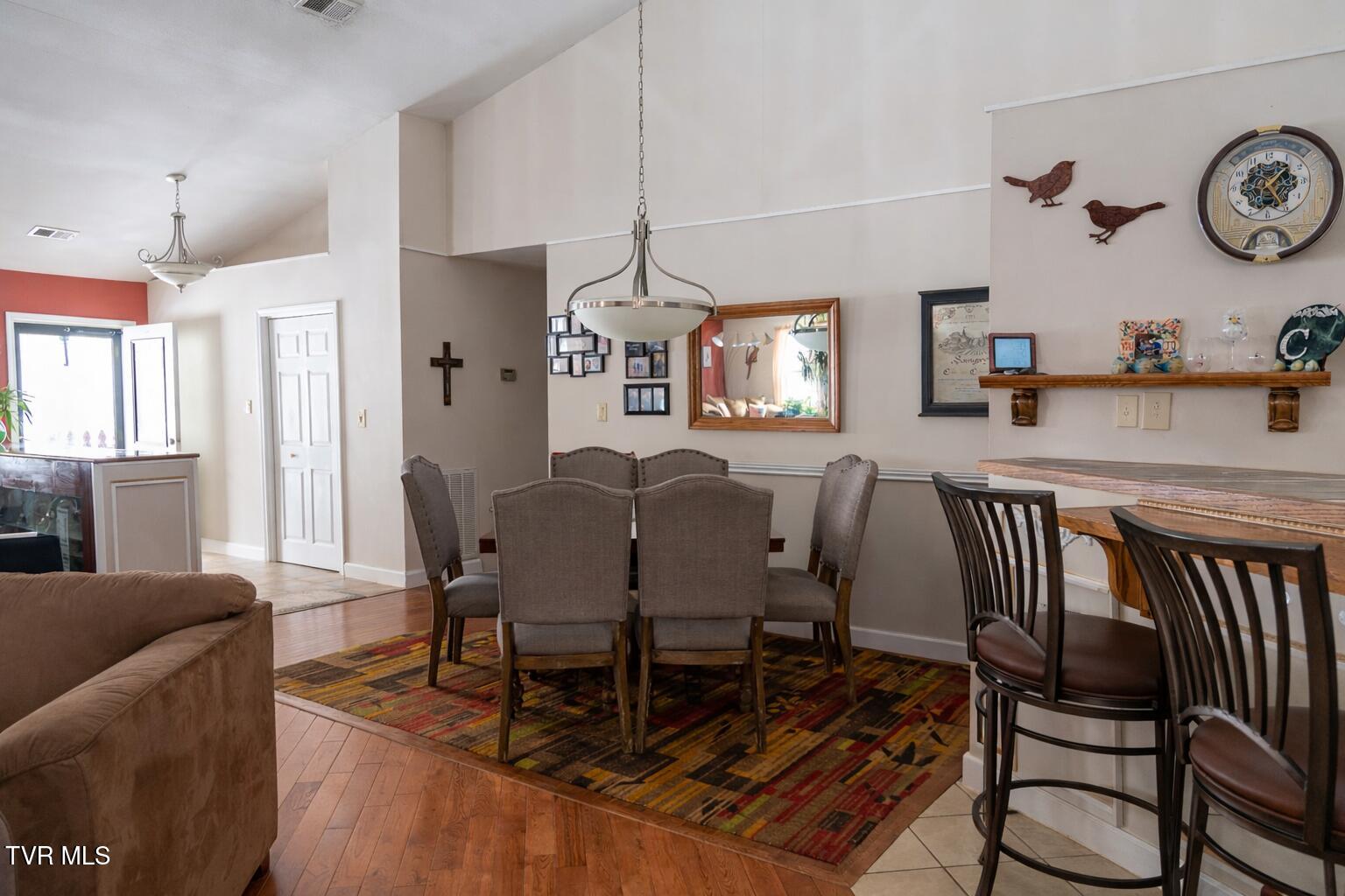 5380 Laurel Fork Road Rocky Gap, VA 24366 - Photo 11 of 53 Open dining area with chic decor - Copy