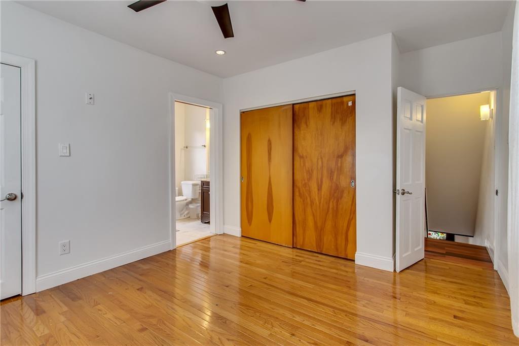 705 Filbert Street Pittsburgh, PA 15232 - Photo 21 of 25 second bedroom with walk-in closet plus a second closet, and private bath.