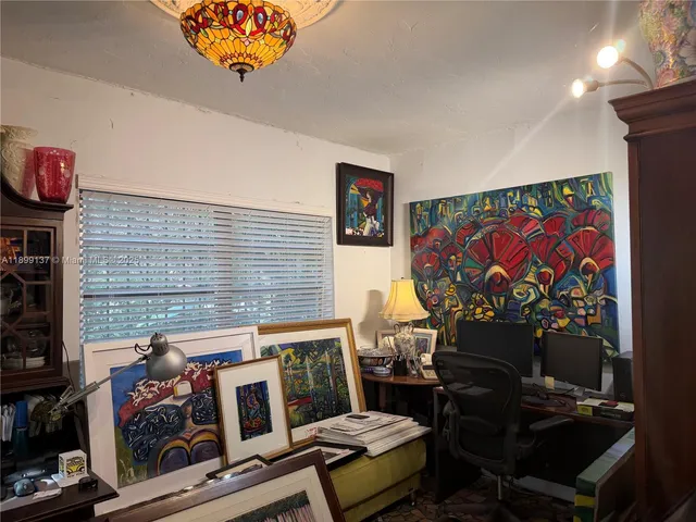 a front view of a house with lots of stuff