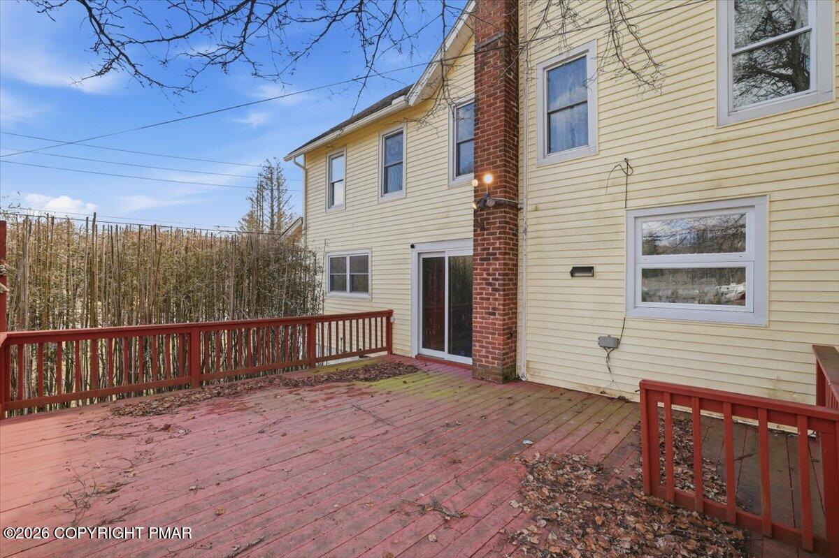 2487 Mountain Road Stroudsburg, PA 18360 - Photo 44 of 61 a view of a house with a fence
