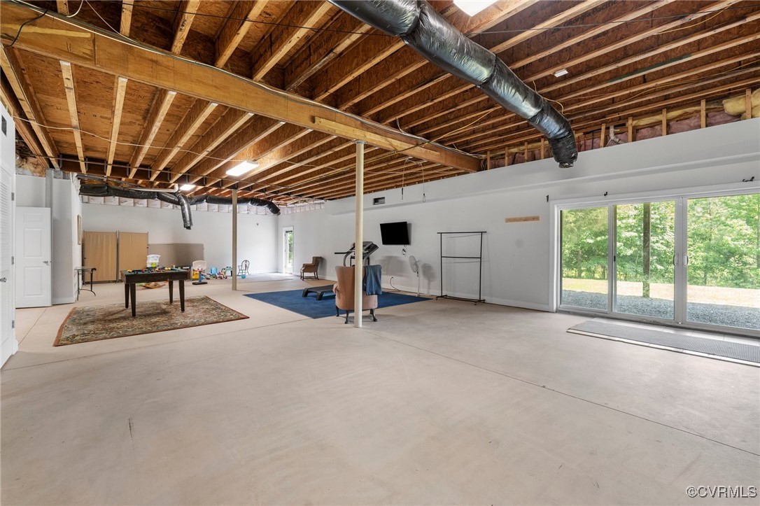 4060 Foxrun Road Powhatan, VA 23139 - Photo 24 of 50 a view of a room with wooden ceiling