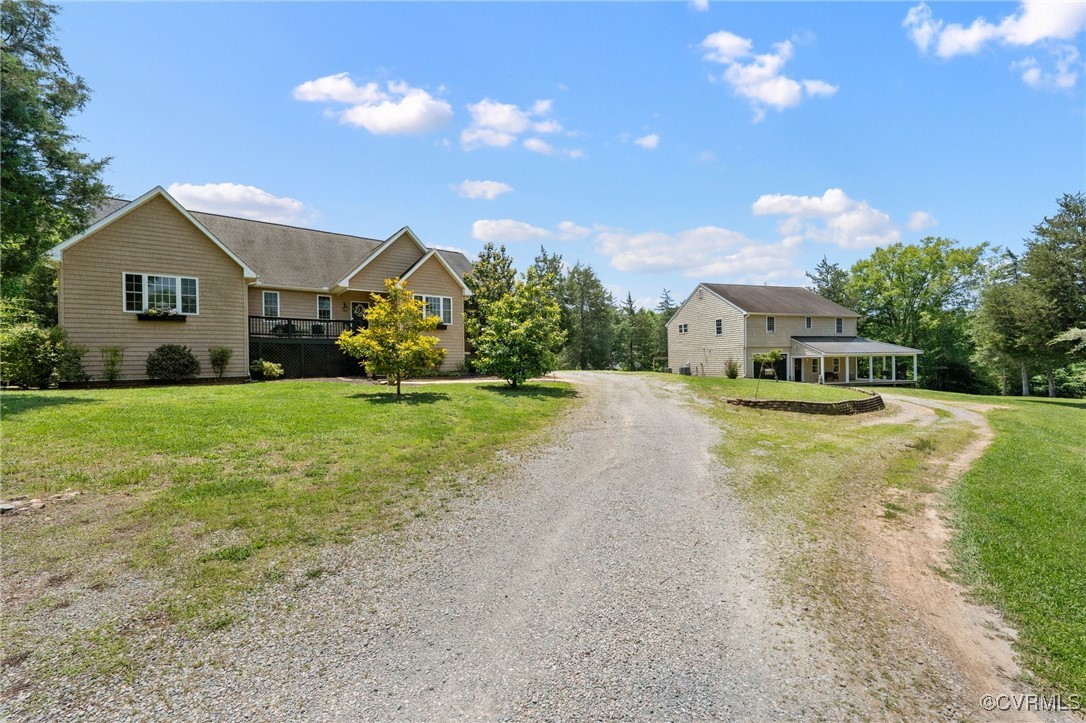 4060 Foxrun Road Powhatan, VA 23139 - Photo 31 of 50 a view of a house with a big yard