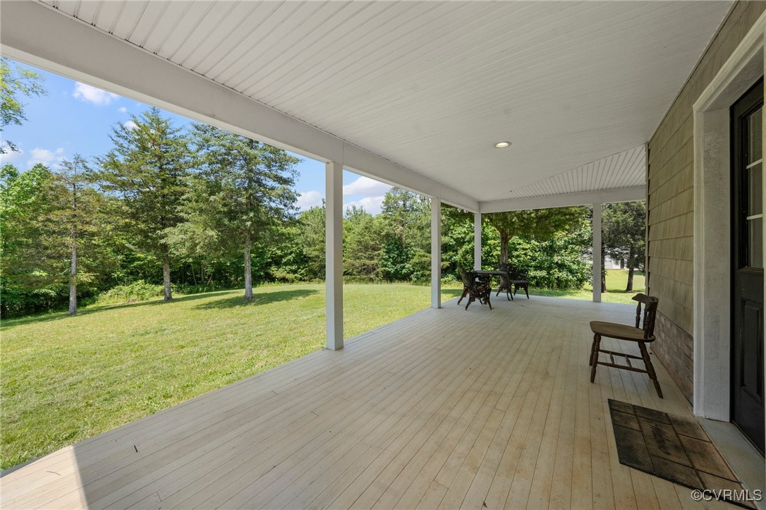 4060 Foxrun Road Powhatan, VA 23139 - Photo 33 of 50 a view of an outdoor space and porch