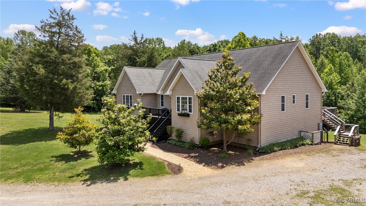 4060 Foxrun Road Powhatan, VA 23139 - Photo 45 of 50 a view of a house with a yard