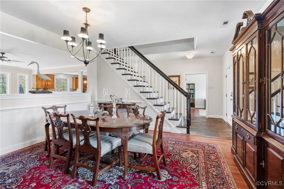 4060 Foxrun Road Powhatan, VA 23139 - Photo 6 of 50 a view of a dining room with furniture