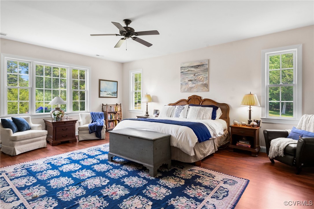4060 Foxrun Road Powhatan, VA 23139 - Photo 8 of 50 a bedroom with a bed couch and a window
