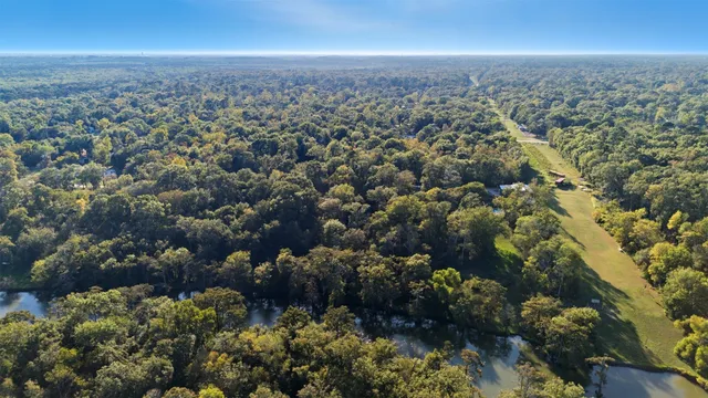 a view of outdoor space with lots of trees