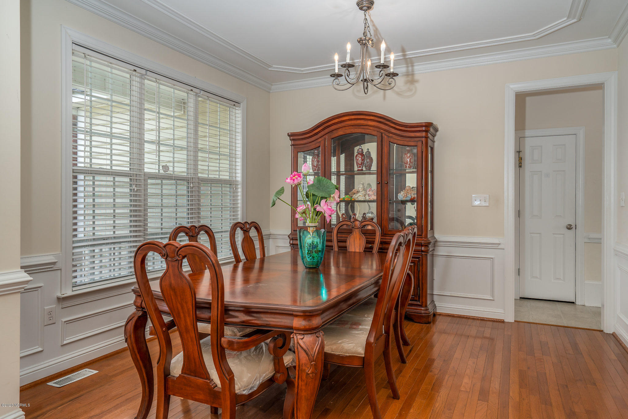 5959 Sandford Road Wilson, NC 27896 - Photo 4 of 36 Formal Dining area has lots of windows and tray ceilings