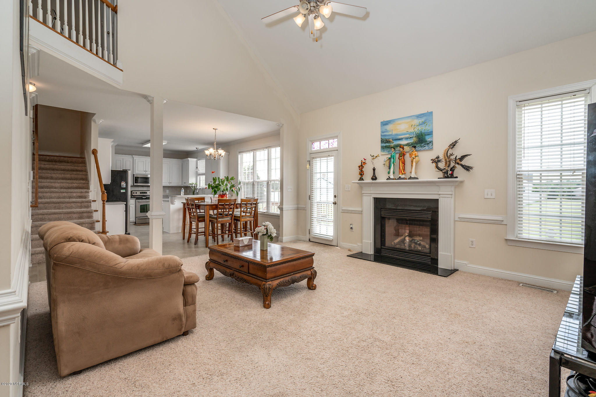 5959 Sandford Road Wilson, NC 27896 - Photo 7 of 36 Open concept living views from kitchen, eat in and living room
